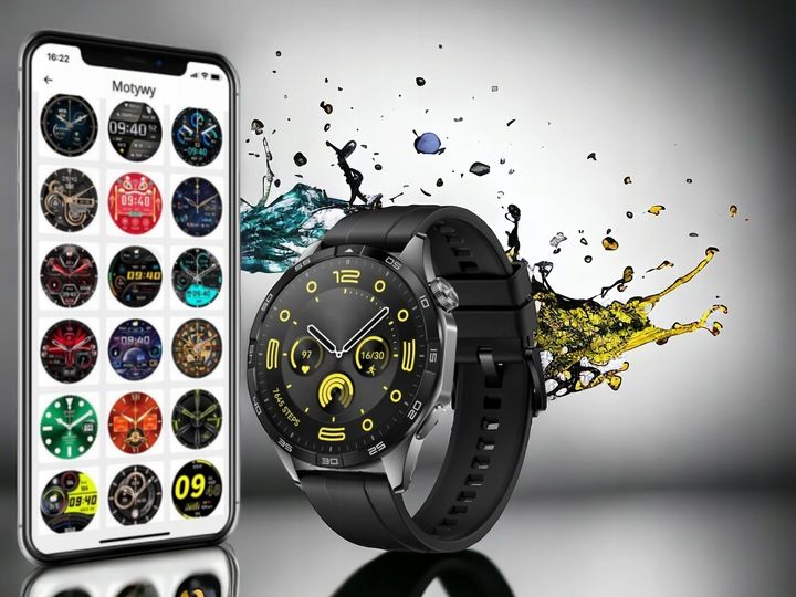 Smartwatch Zegarek Męski Rozmowy Sport Zdrowie Polskie Menu Smart Watc