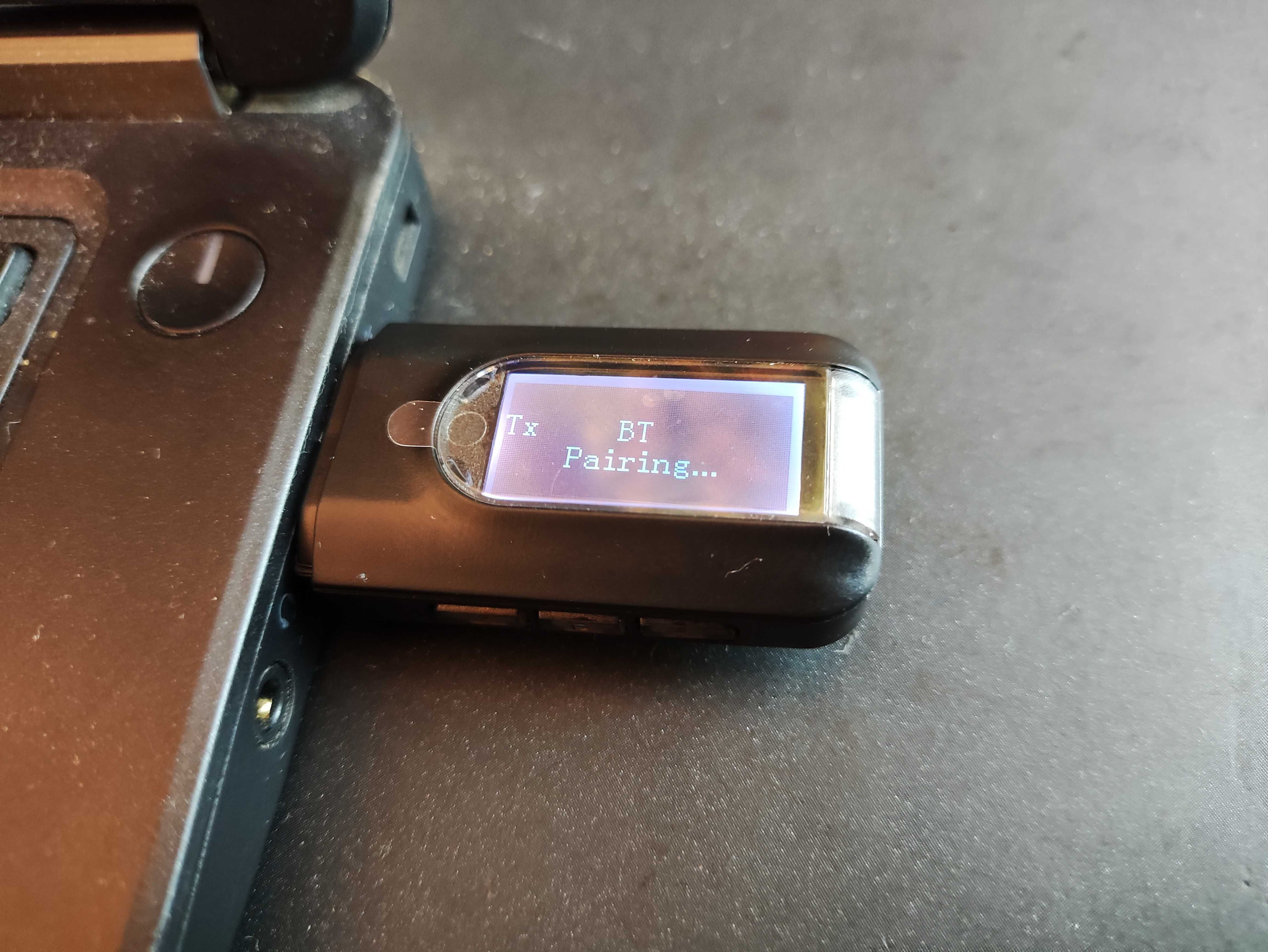 Transmiter lub Odbiornik Bluetooth z wyświetlaczem LCD