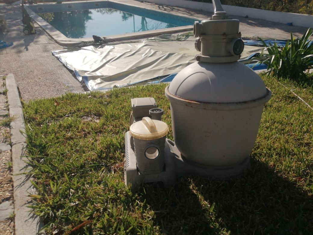 Filtro e bomba de jacuzzi ou pequena piscina