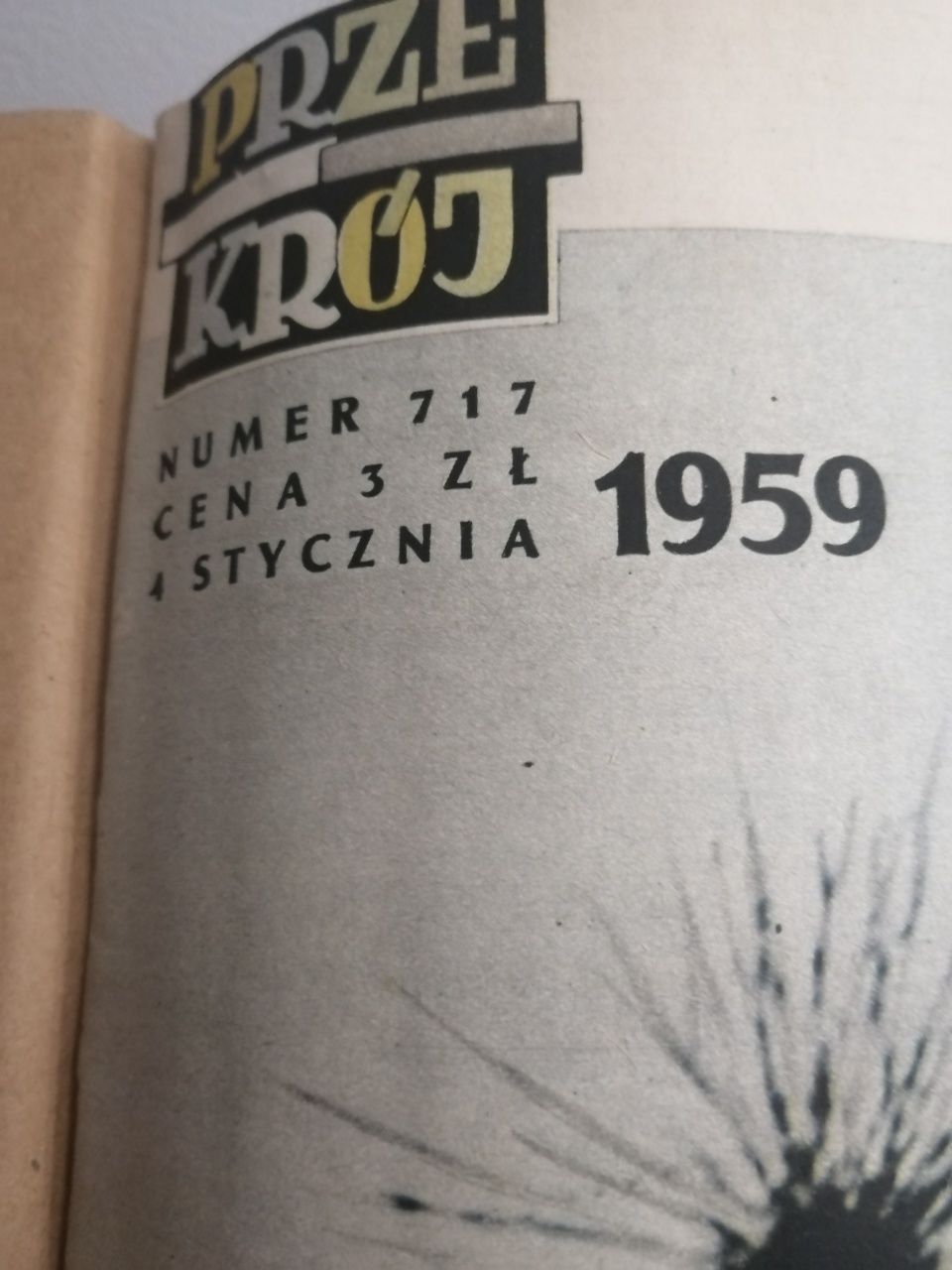Przekrój, czasopismo. Rocznik od 1957 styczeń do 1967 grudzień