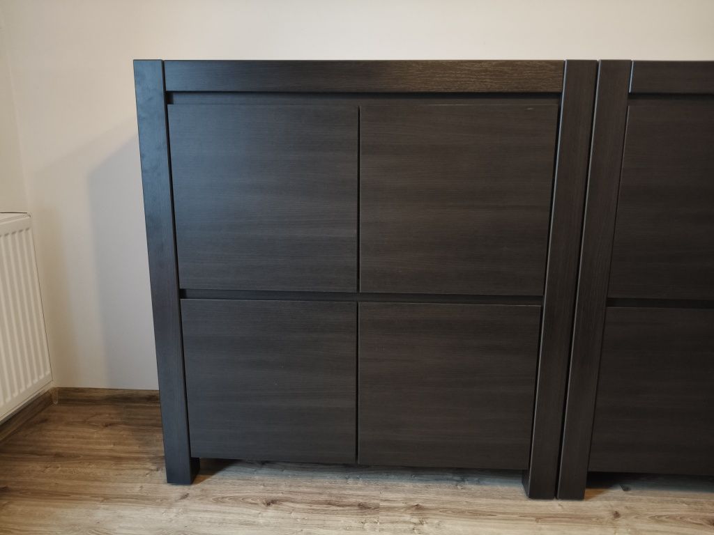 Zestaw mebli brw august  2x  komoda 1x komoda komody szuflady 2x szafk