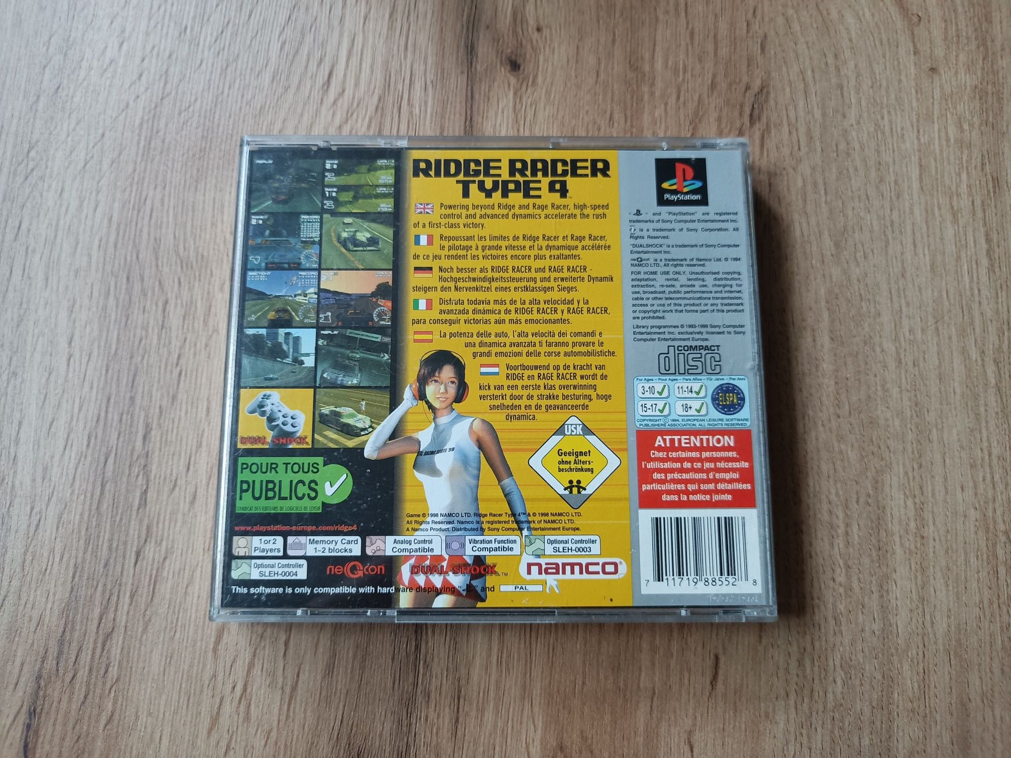 Ridge Racer Type 4 PS1