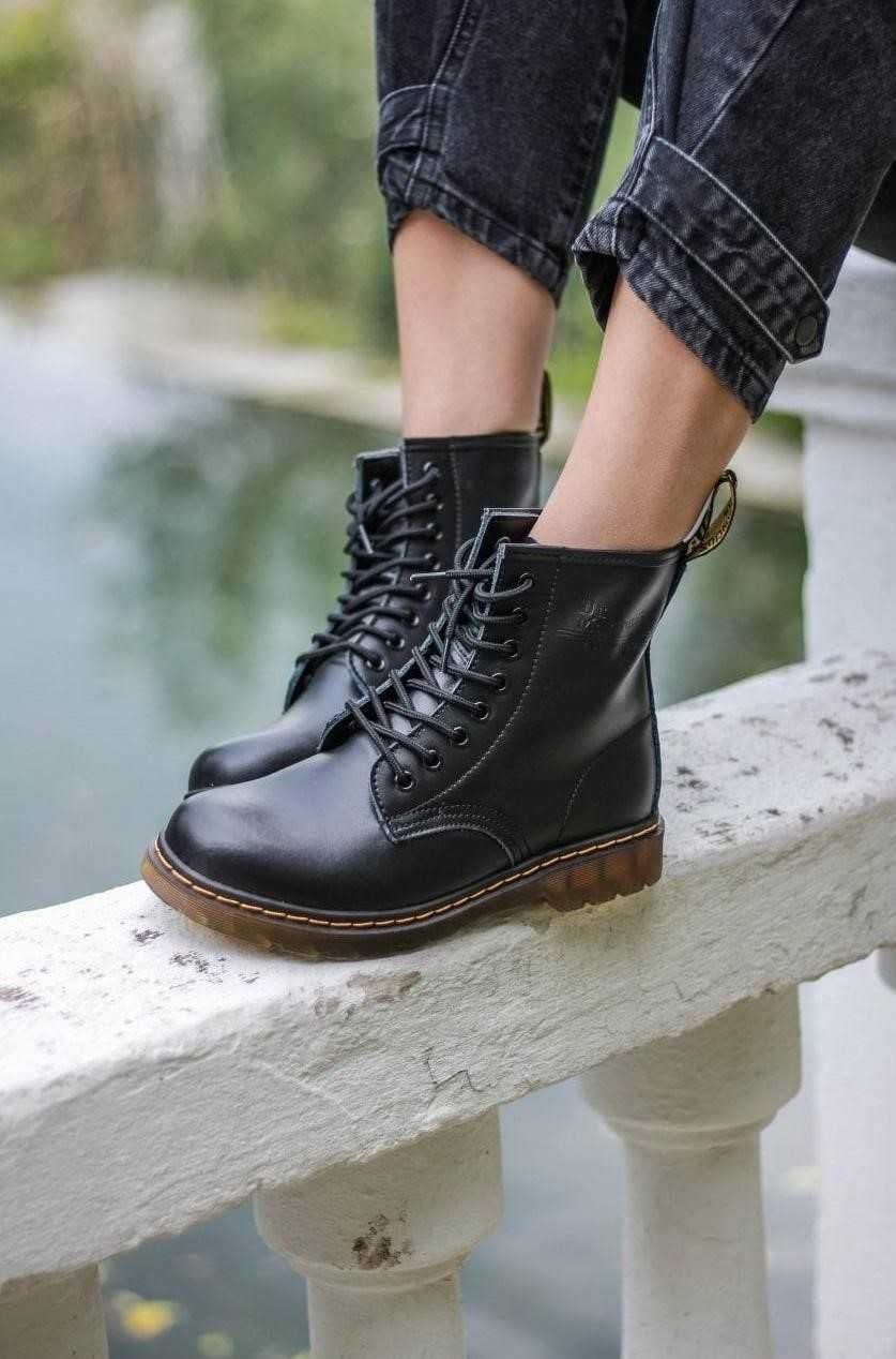 Ботинки мужские мартинсы Dr. Martens 1460 демисезонные