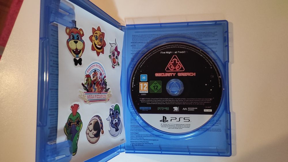Jogos PS5 Five Nights at Freddys Security Breach