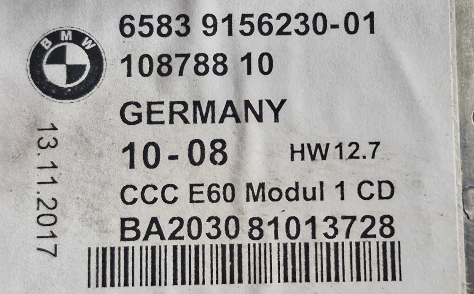 Radio czytnik nawigacji navi DVD GPS BMW E60 E61 E63 E64