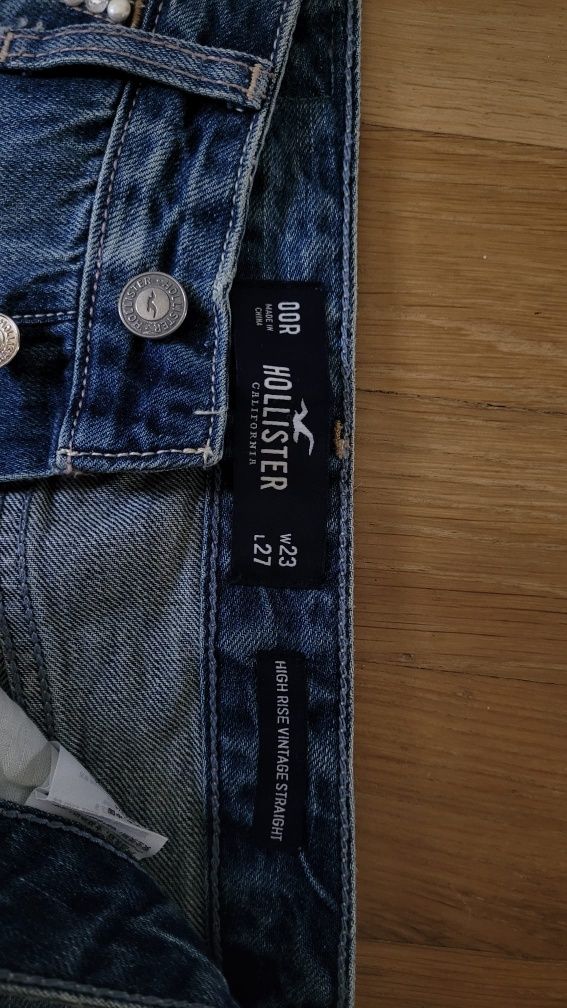 Hollister jeansy rozmiar xxs NOWE Z METKĄ