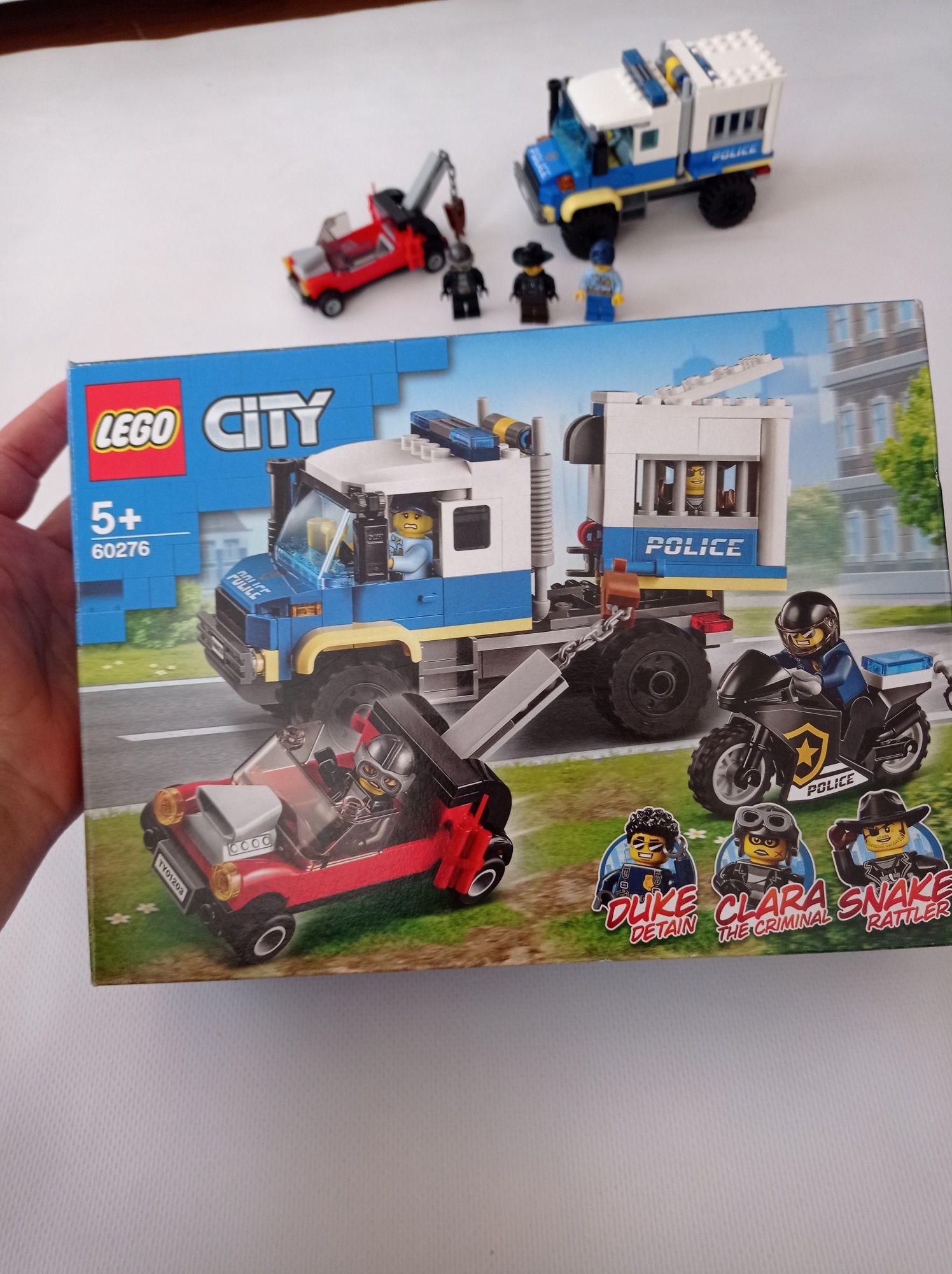 Lego City Транспорт для перевозки преступников 60276. Оригинал.