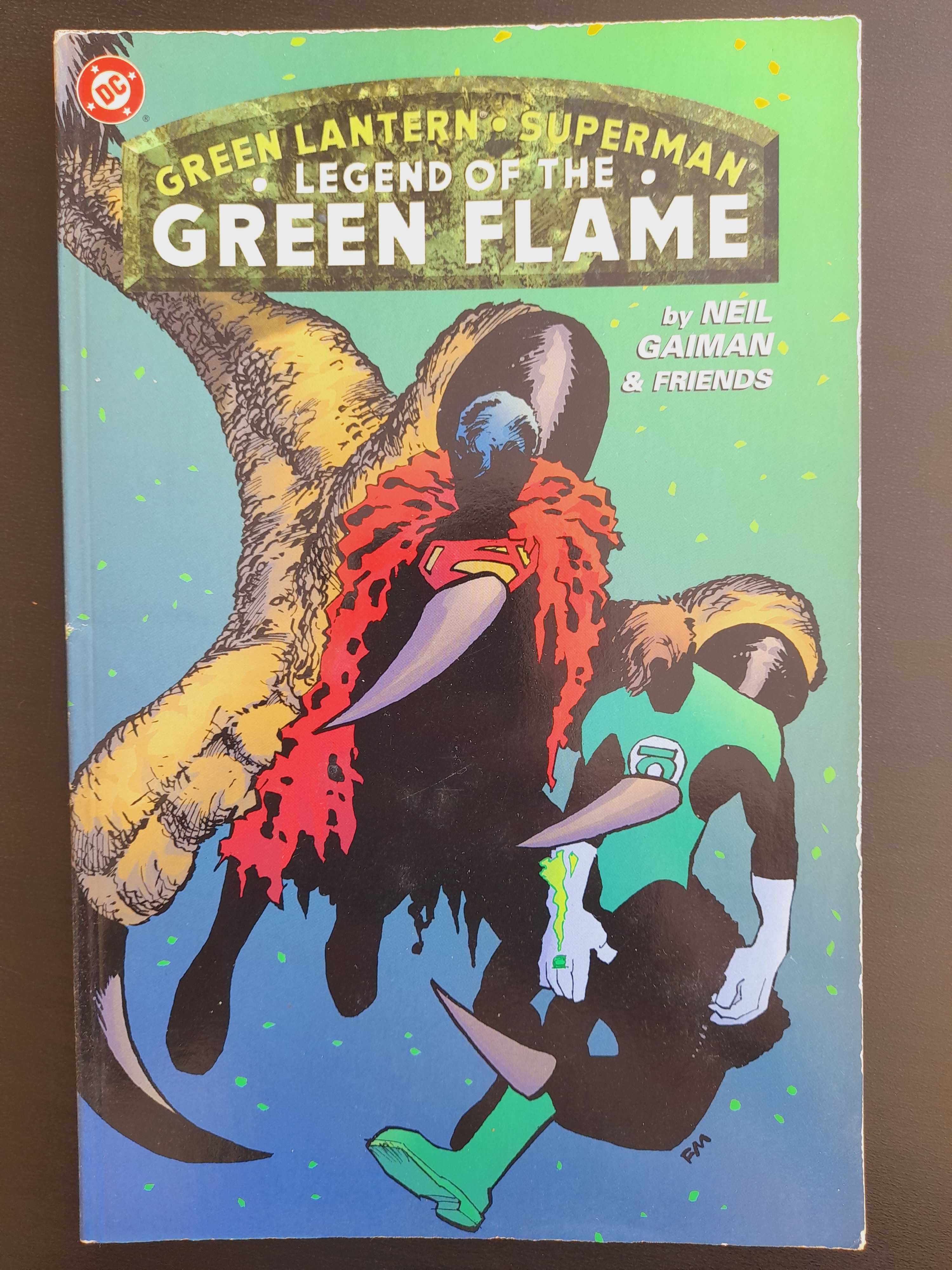 Green Lantern/Superman: Legend of the Green Flame, Neil Gaiman