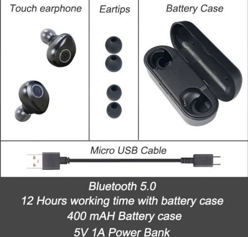 Навушники Bluetooth х6