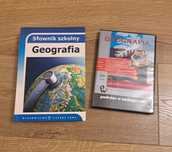 Geografia słownik szkolny Zielona Sowa + encyklopedia mutlimedialna