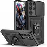 Etui Pancerne do Samsung Galaxy S24 Ultra + Szkło Hartowane