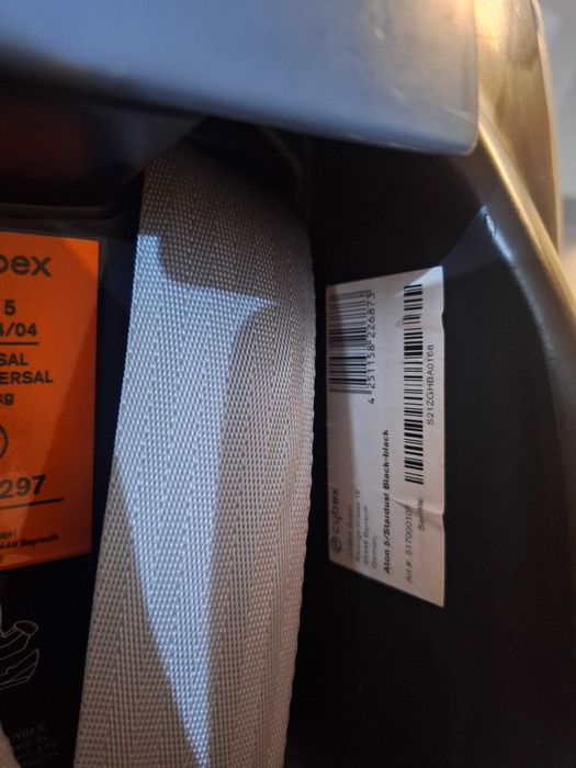 Fotelik Samochodowy i nosidełko cybex Aton 5