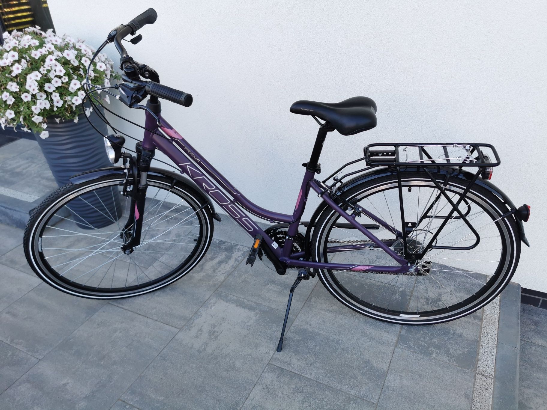Rower damski trekkingowy KROSS TRANS rozmiar ramy M 28"  Super STAN..
