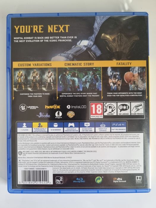 Mortal Kombat 11 PS4