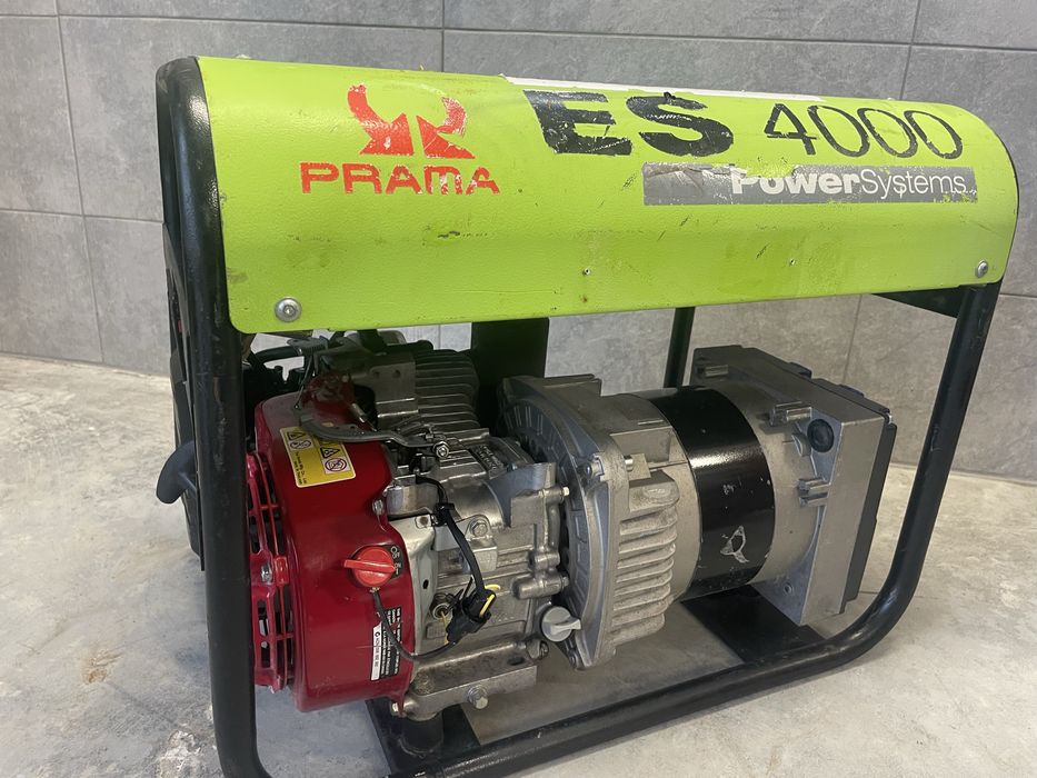 Profesionalny agregat prądotwórczy PRAMAC ES4000 jak nowy