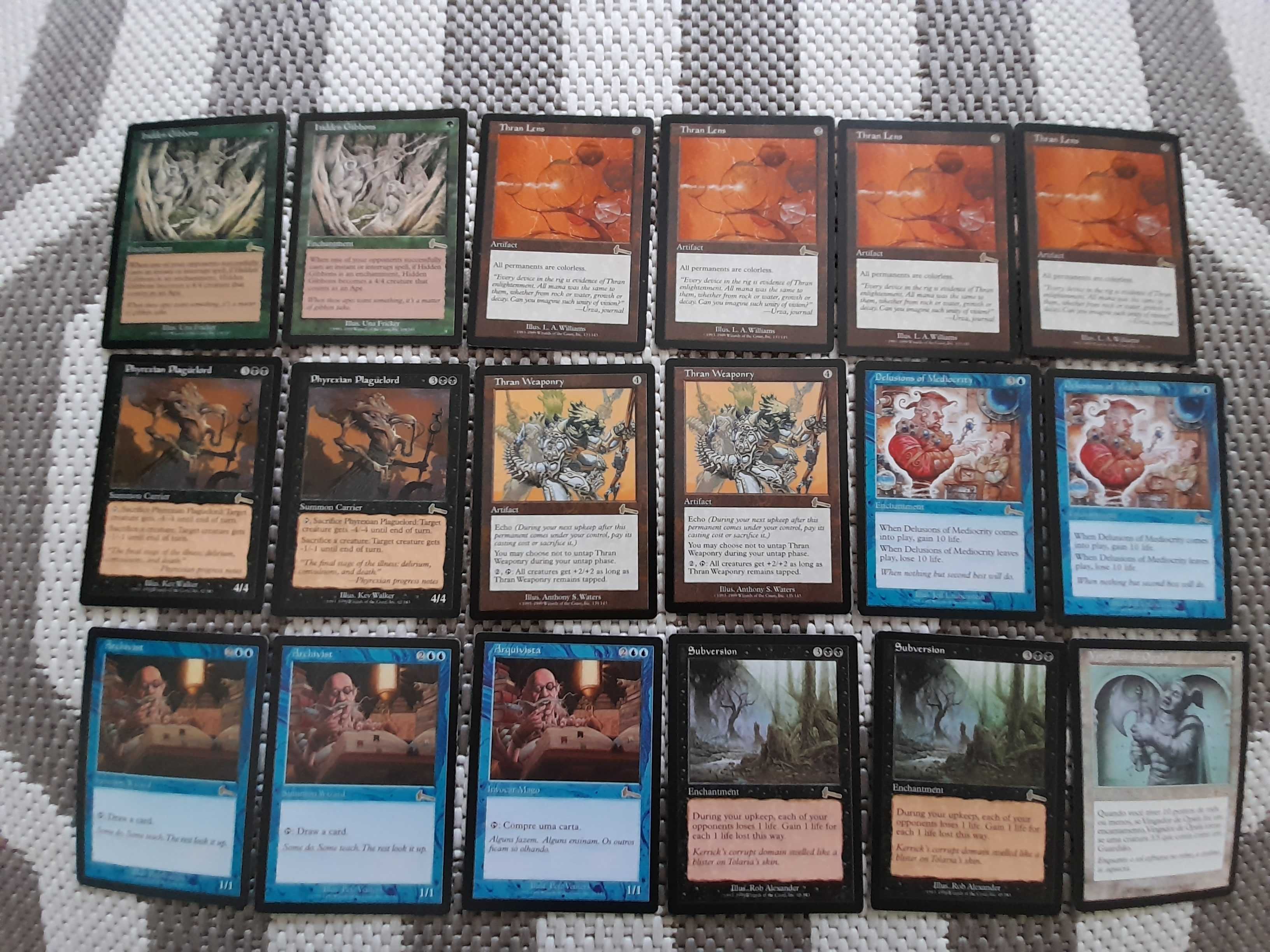 MTG Urza's Legacy lote