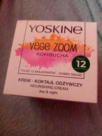 Yoskine Vege Zoom odżywczy krem-koktajl do twarzy kombucha