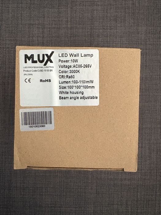 Vendo Candeeiro Cubo MLux Branco