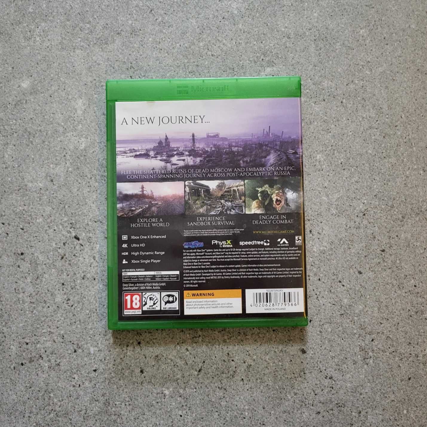 Metro Exodus Xbox One