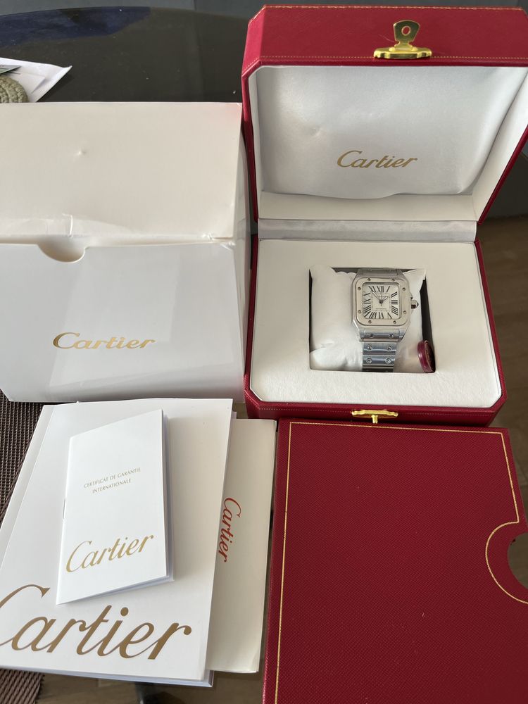 Cartier Santos 36mm - fullset