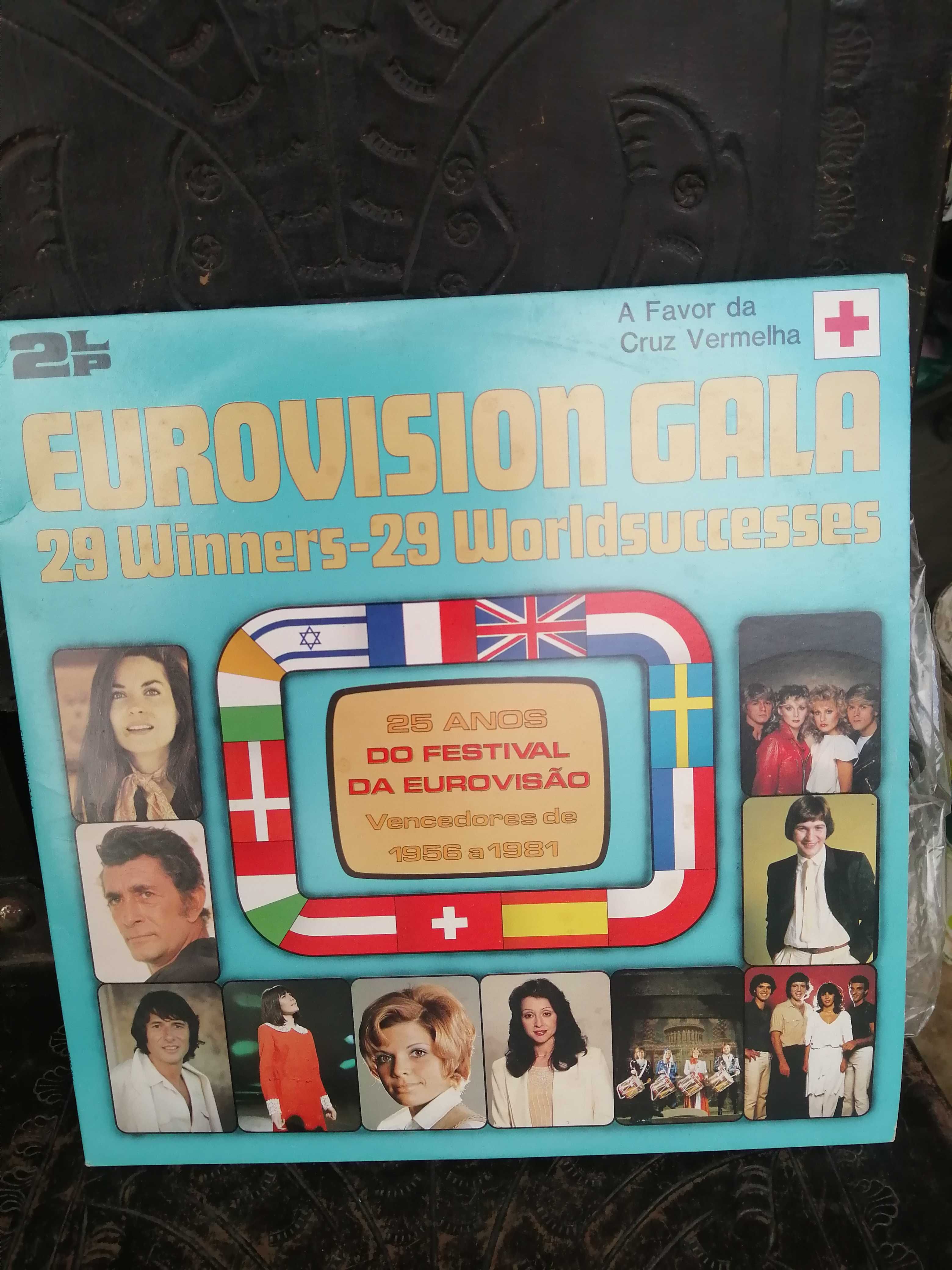 vinil - lp duplo - gala eurovision