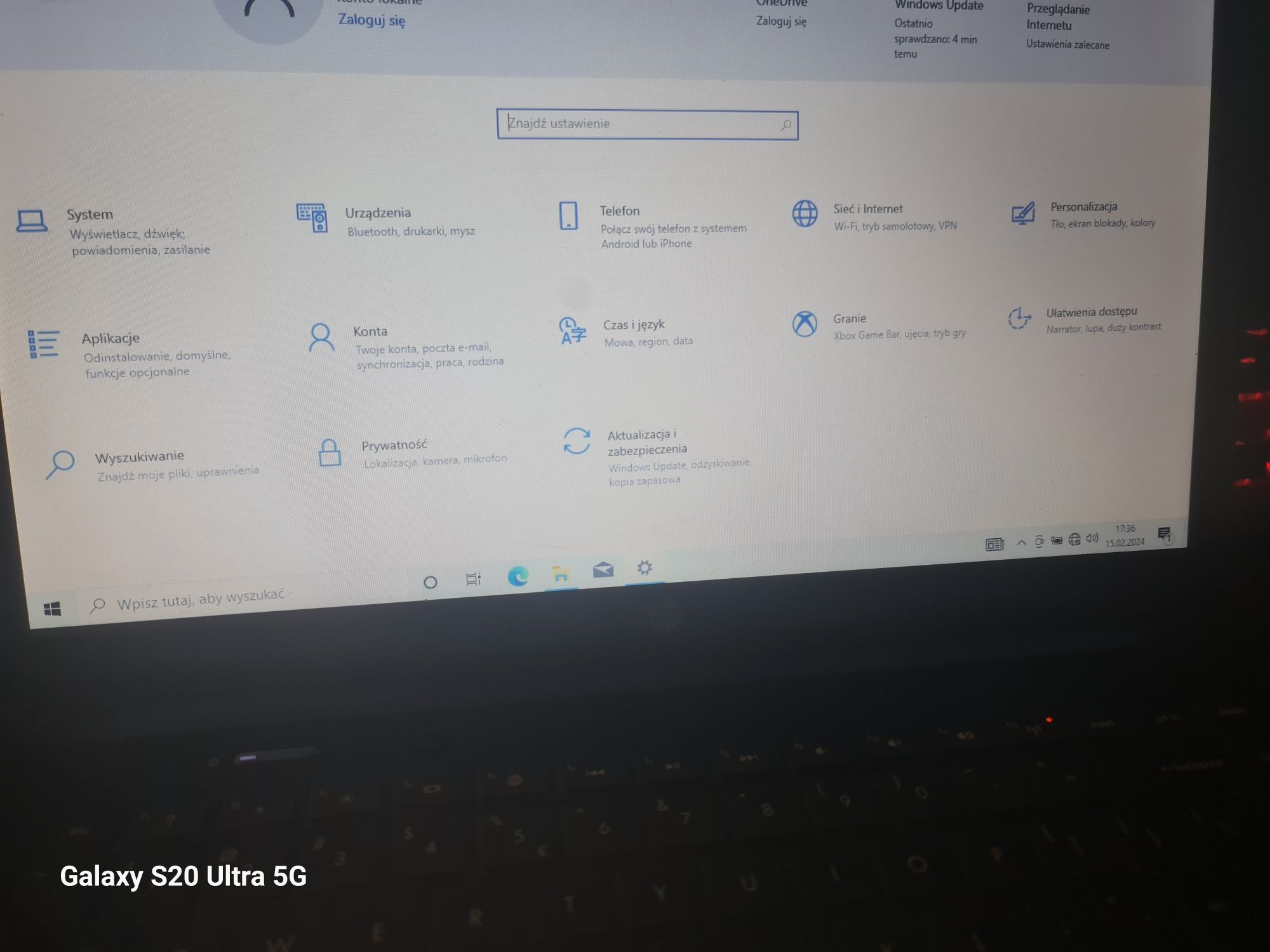 Laptop hp sprzedam/zamiennie