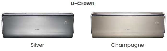 Klimatyzacja z montażem Gree U-Crown 2 kolory GWH12UB  3,5 kW do 60m2