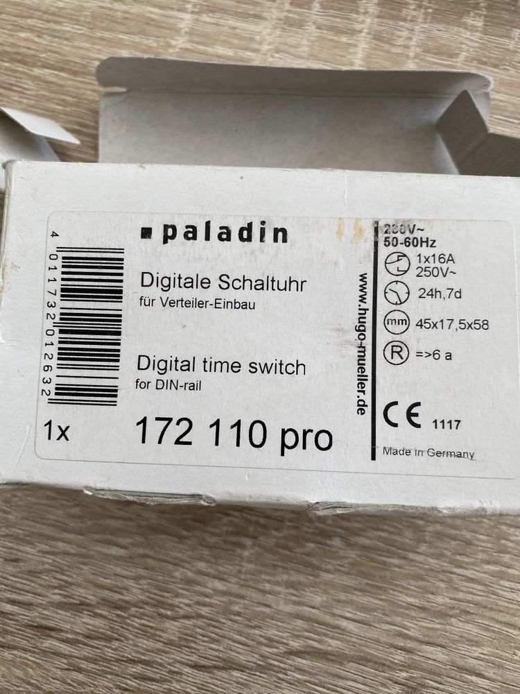 Zegar PALADIN, made in Germany