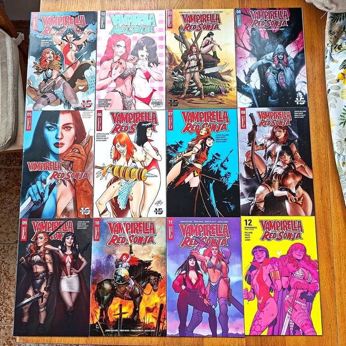 Vampirella/Red Sonja #1-12 (completo)