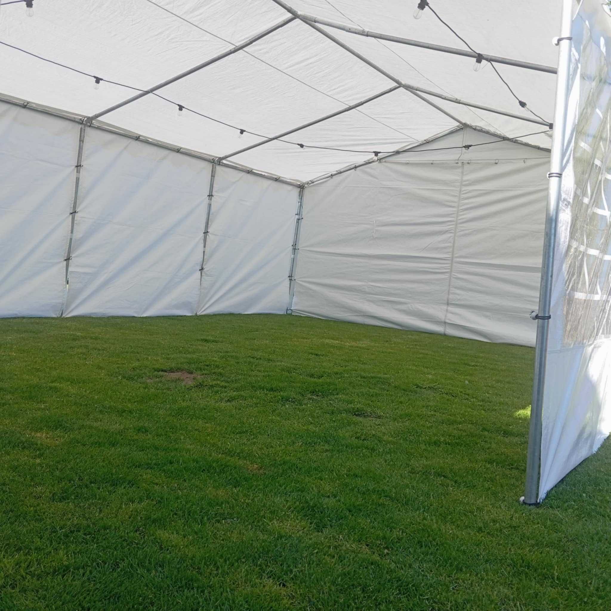 WYNAJEM Namiot imprezowy eventowy 4x6m 5x8m do wynajęcia + oświetlenie