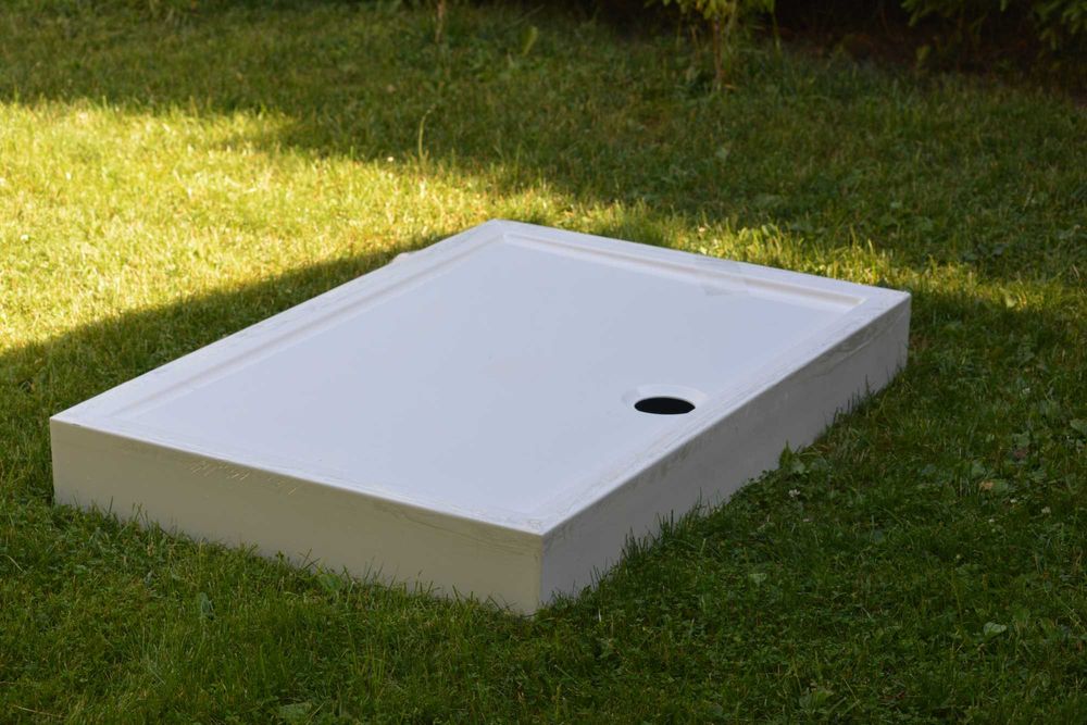 Brodzik Biały 80 x 120 Schedpol