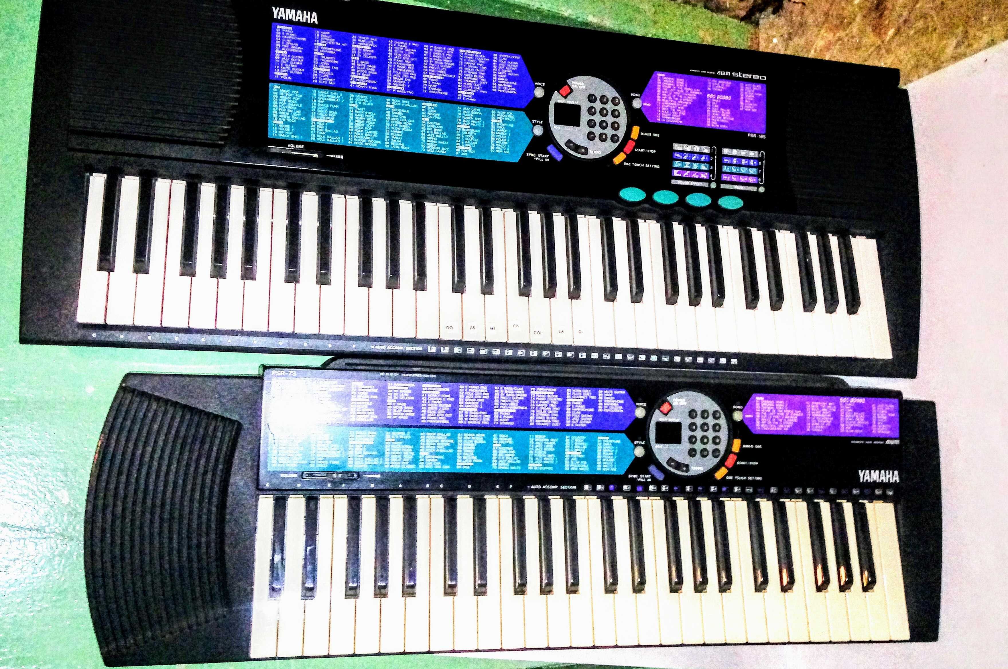YAMAHA PSR-185 keyboard 5 oktaw,stereo, stan b.dobry