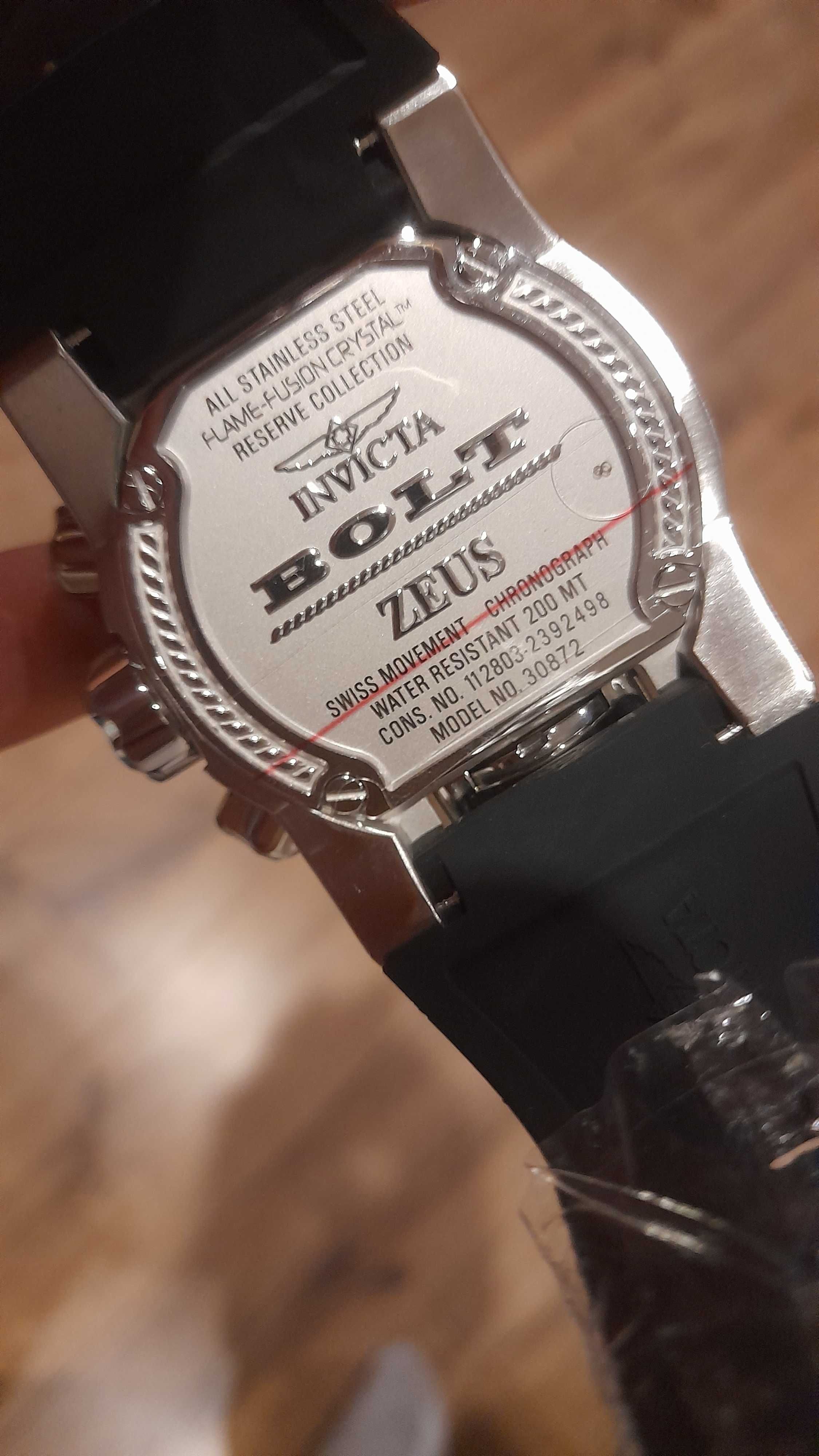 Invicta Bolt Zeus Magnum 0.43 Carat Diamond