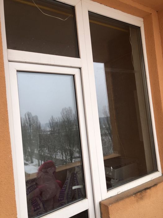 Балконий блок с глухим окном