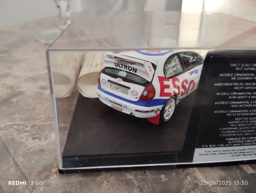 Toyota Corolla wrc vitesse edição limitada 35€
