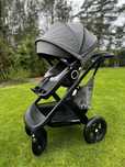 Wozek 2w1 Stokke Trialz czarna rama z akcesoriami Stokke