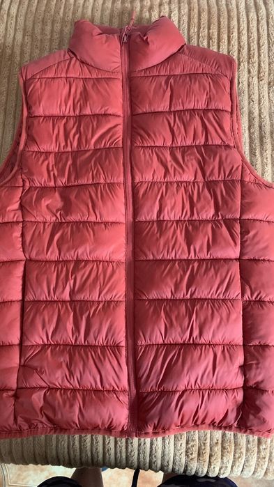 Jaqueta colete vermelha