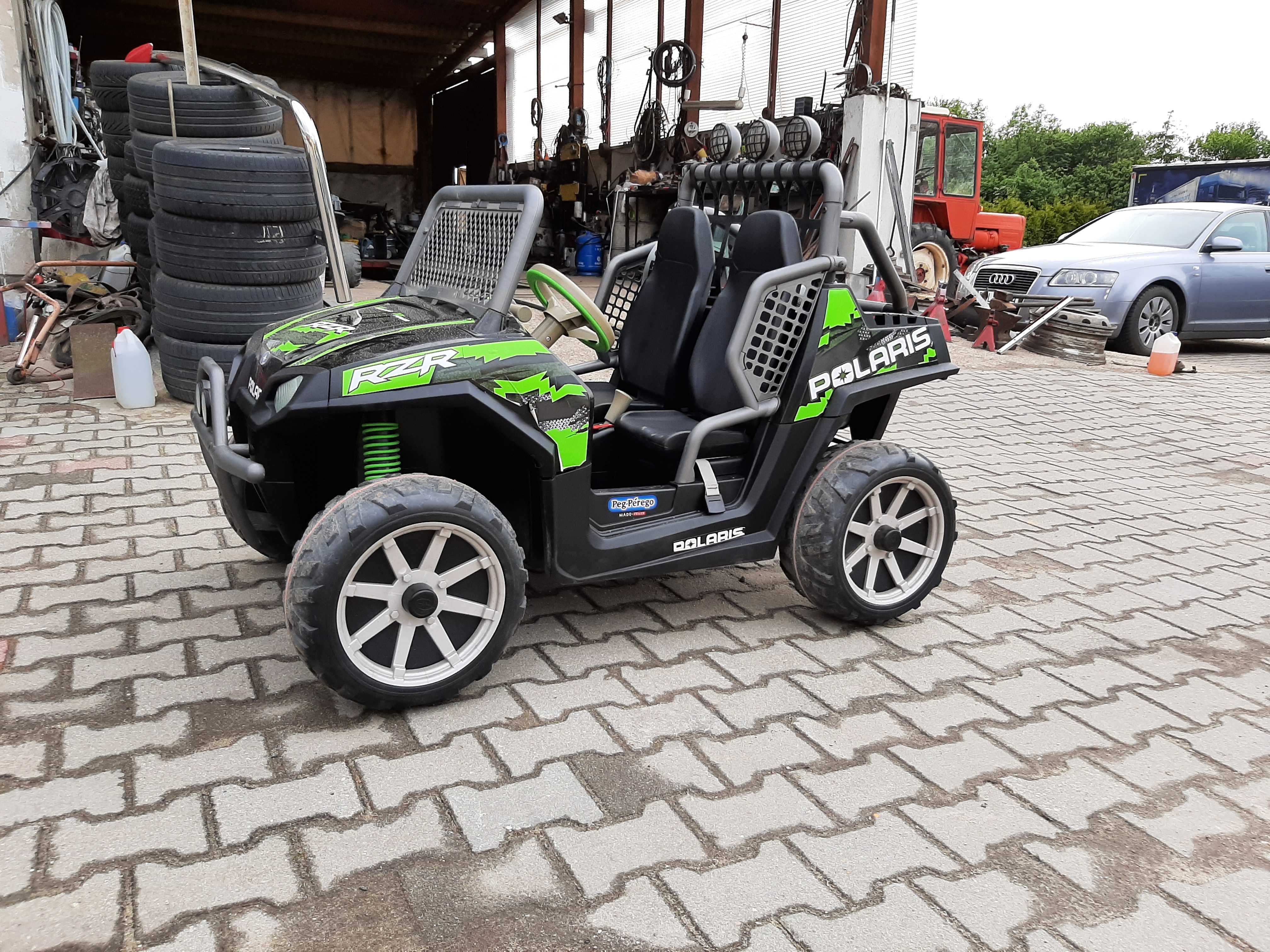 Baggy baggi polaris RZR peg perego 24v autko dla dziecka