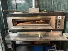 Piec gazowy do pizzy OEM Aligroup jednokomorowy na 9 pizz