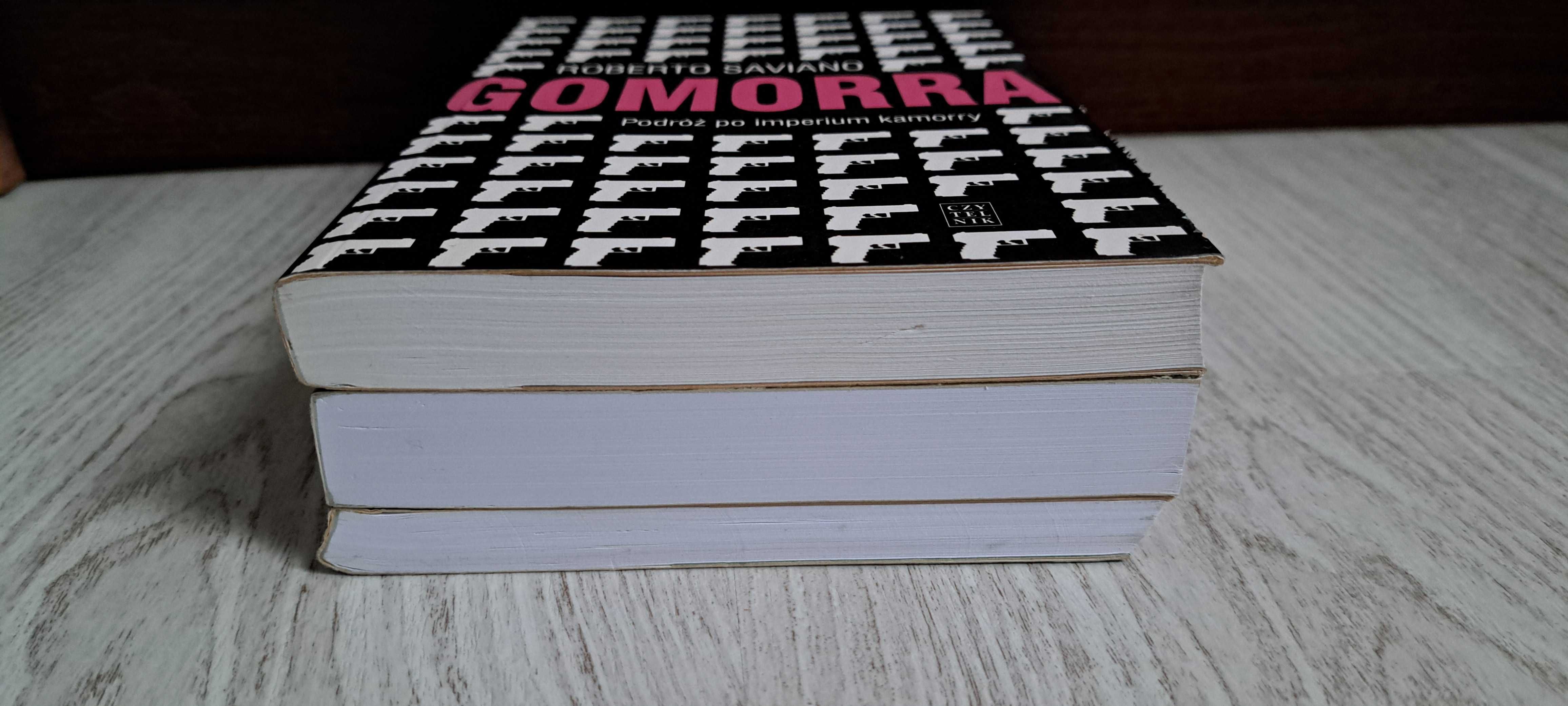 3x Roberto Saviano Gomorra Podróż + Chodź ze mną + Zero zero zero