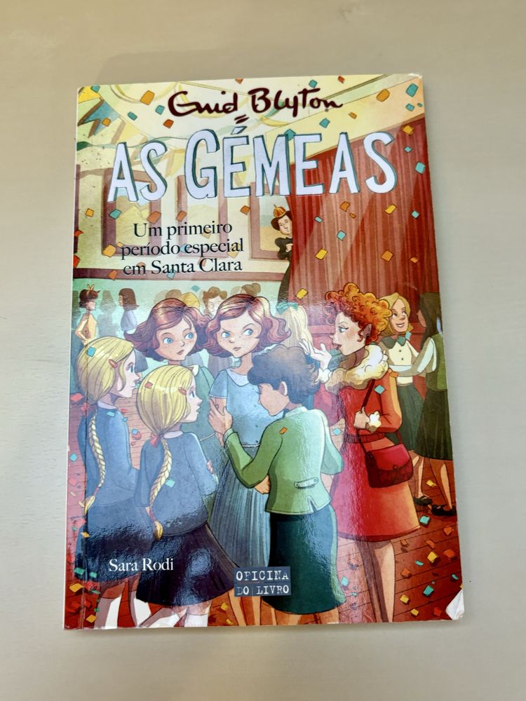 Livro “As gémeas” de Enid Blyton em muito bom estado