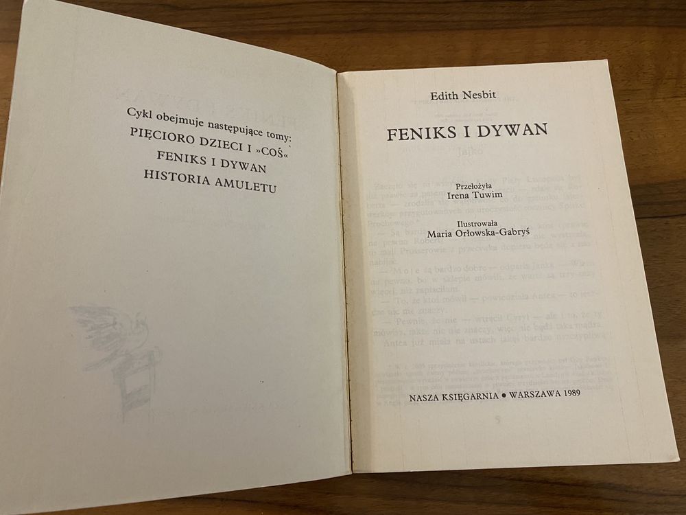 Feniks i dywan - Edith Nesbit