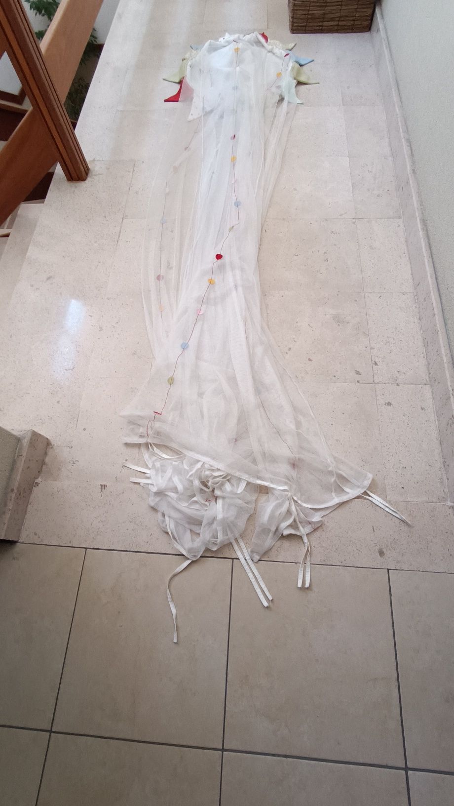 Dossel para cama de criança - rede mosquiteira