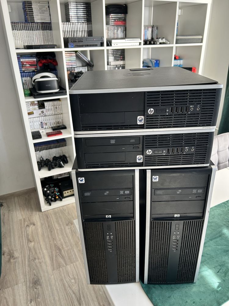 4 komputery hp sprawne