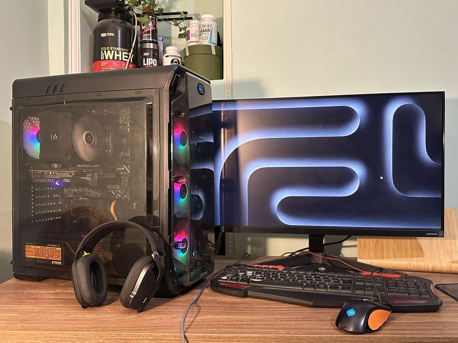 Ігровий ПК з повною комплектацією + всі коробки | RTX 3060 | i5-12400F