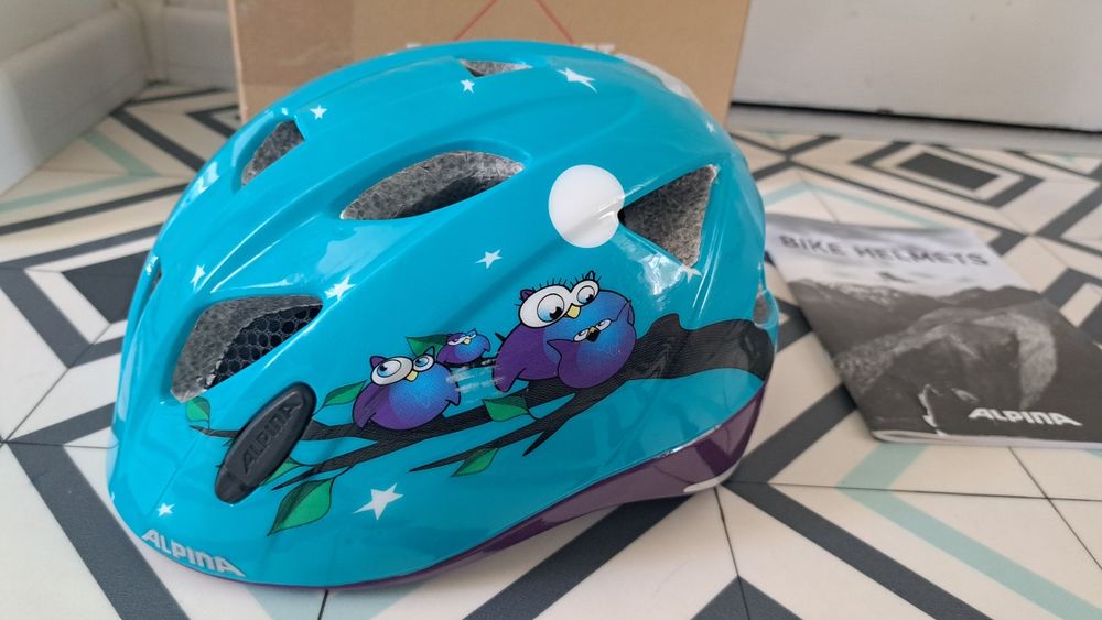 Kask rowerowy Alpina Ximo Flash 47-51 cm że światełkiem!