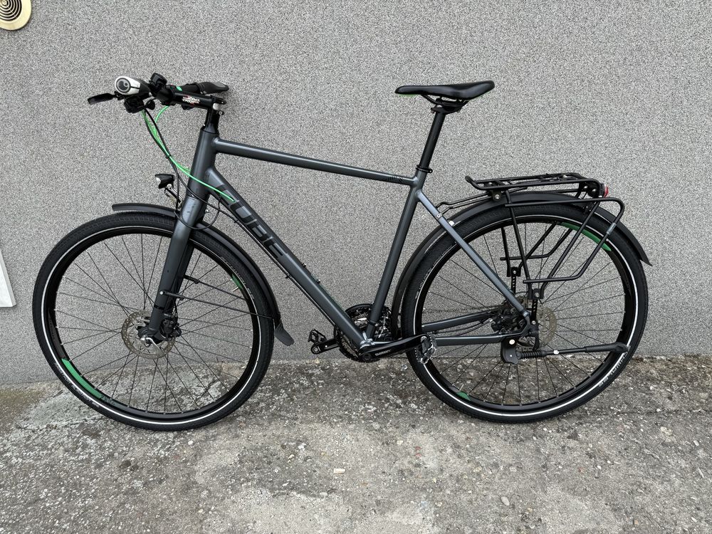 Trekking Cube Travel EXC , Deore XT 3x10 , rama 58cm ,stan bdb