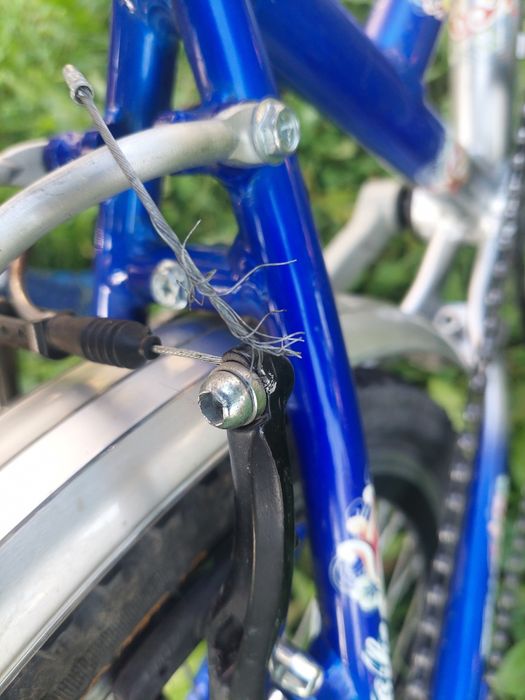 Rower 20 cali niebieski 1x6