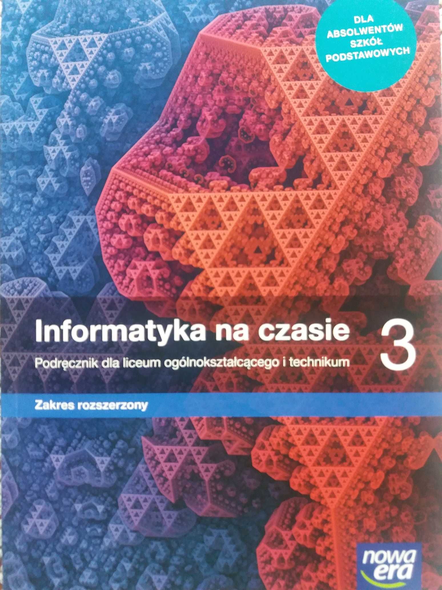 Informatyka 3 LO Informatyka na czasie ZR Nowa Era