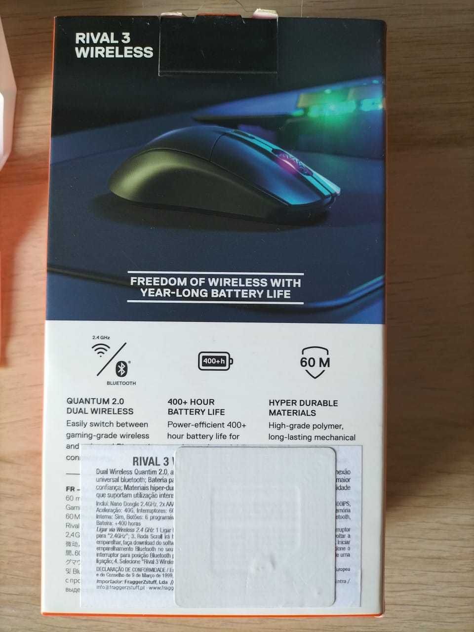 Rato Gaming SteelSeries Sem Fios